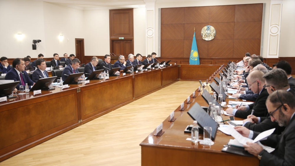 Head of Government holds Fourth Meeting of Dialogue on Investment Cooperation between Kazakhstan and European Union