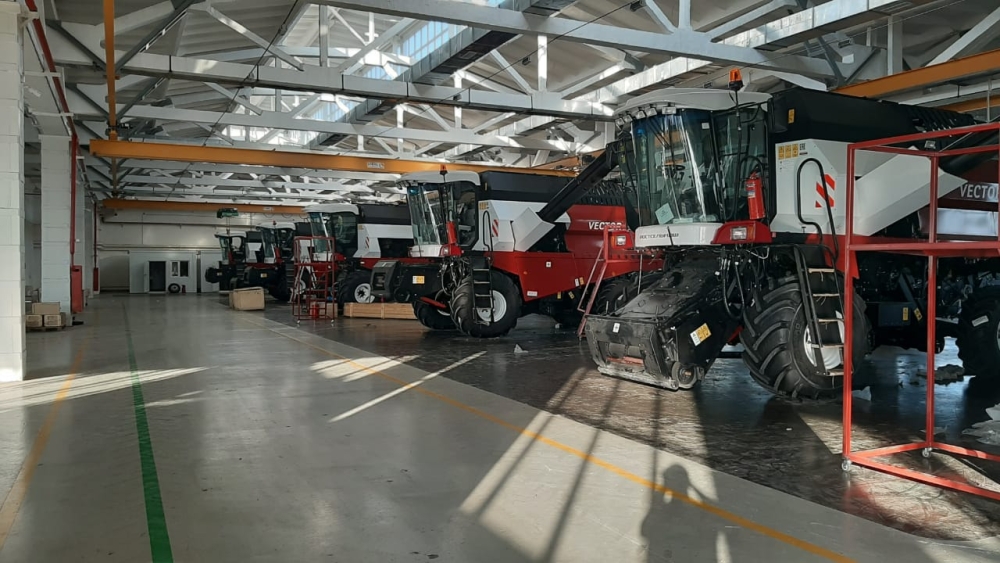 Construction of an agricultural machinery plant completed in Akmola region